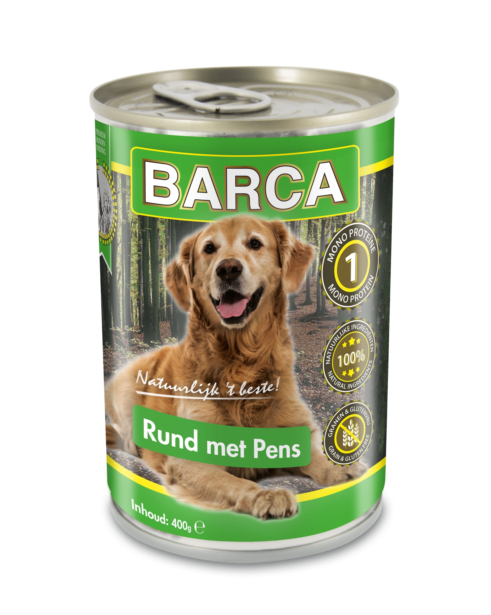 Blik Rund met pens Barca
