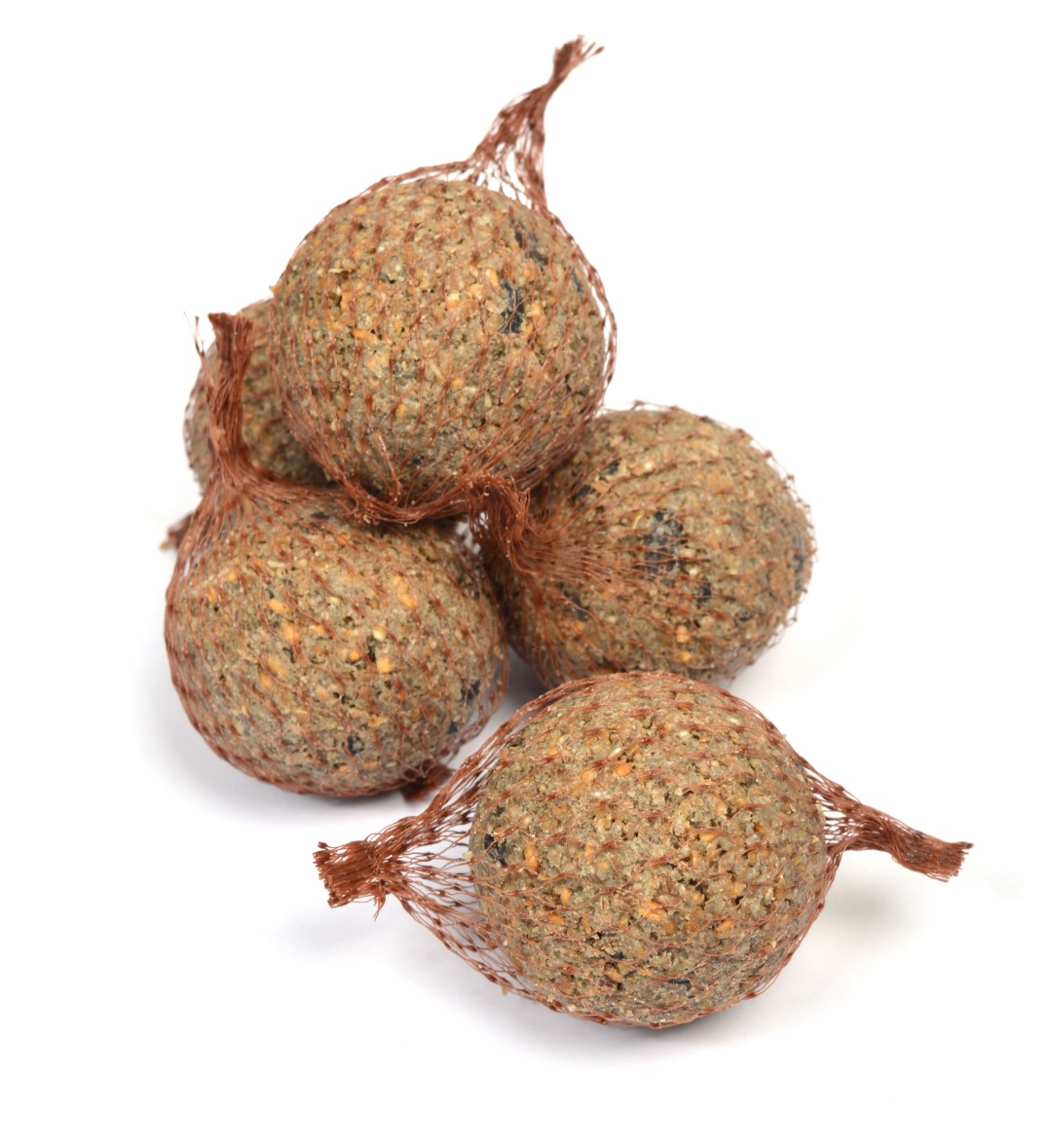 Mezenbol met meelwormen