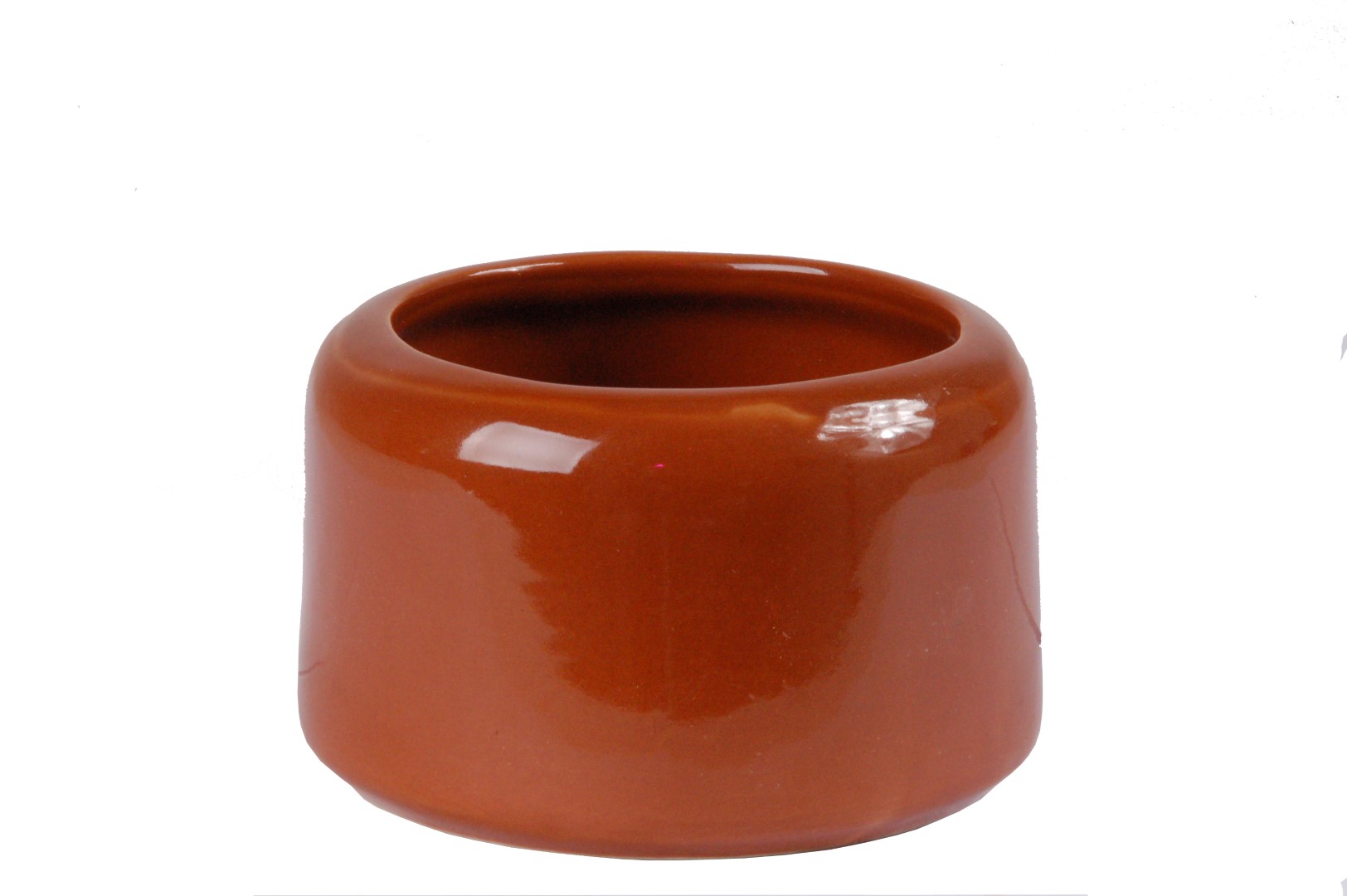 Eetpot steen middel ø10x5cm