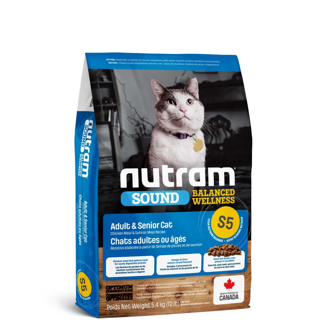 Adult/Senior Cat S5 Nutram