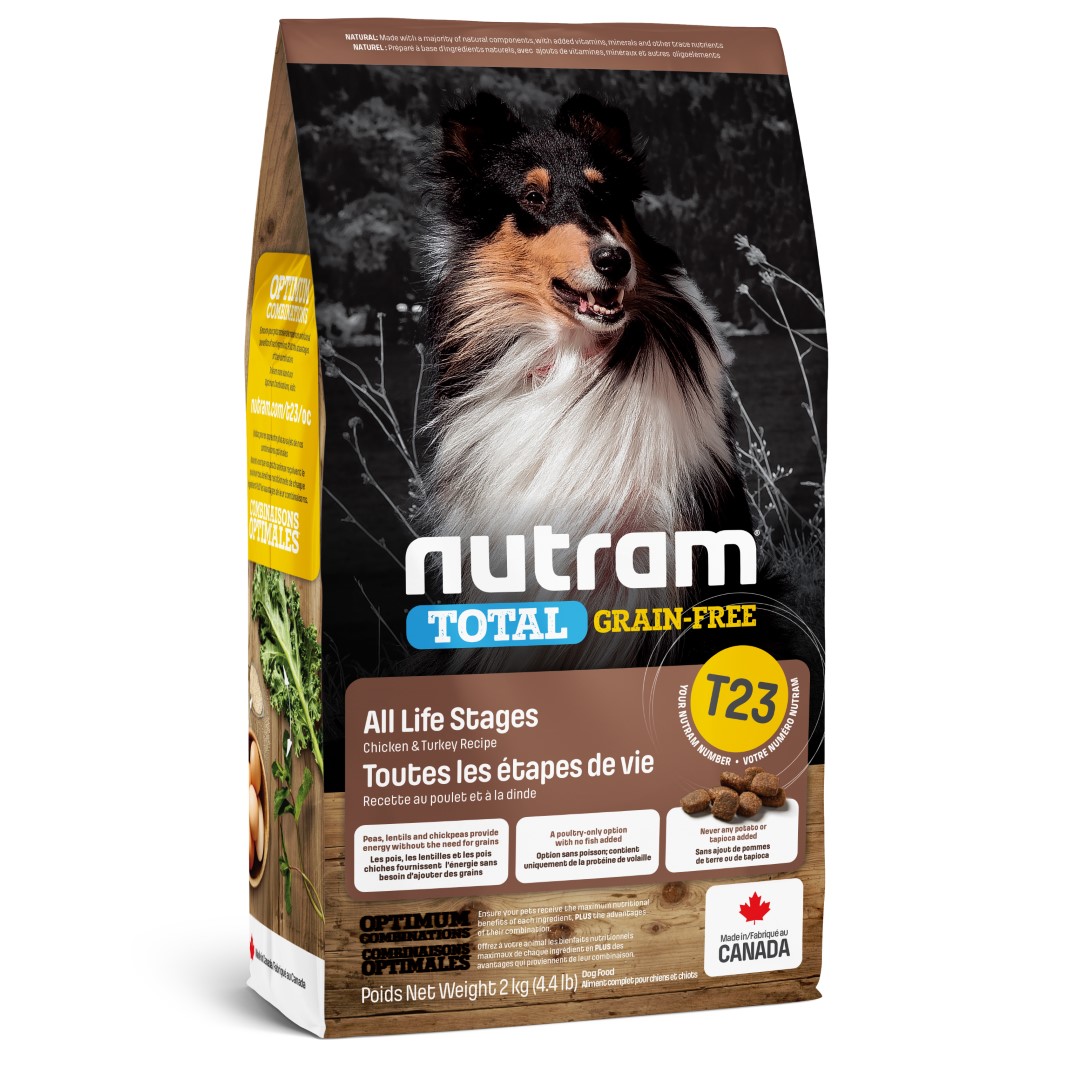 GF Turkey&Chick Dog T23 Nutram