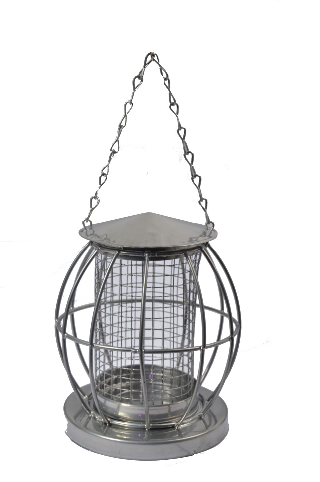 Pindafeeder Lantaarn Metaal