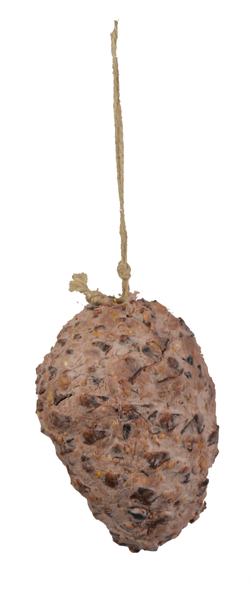 Dennenappel + Pindakaas