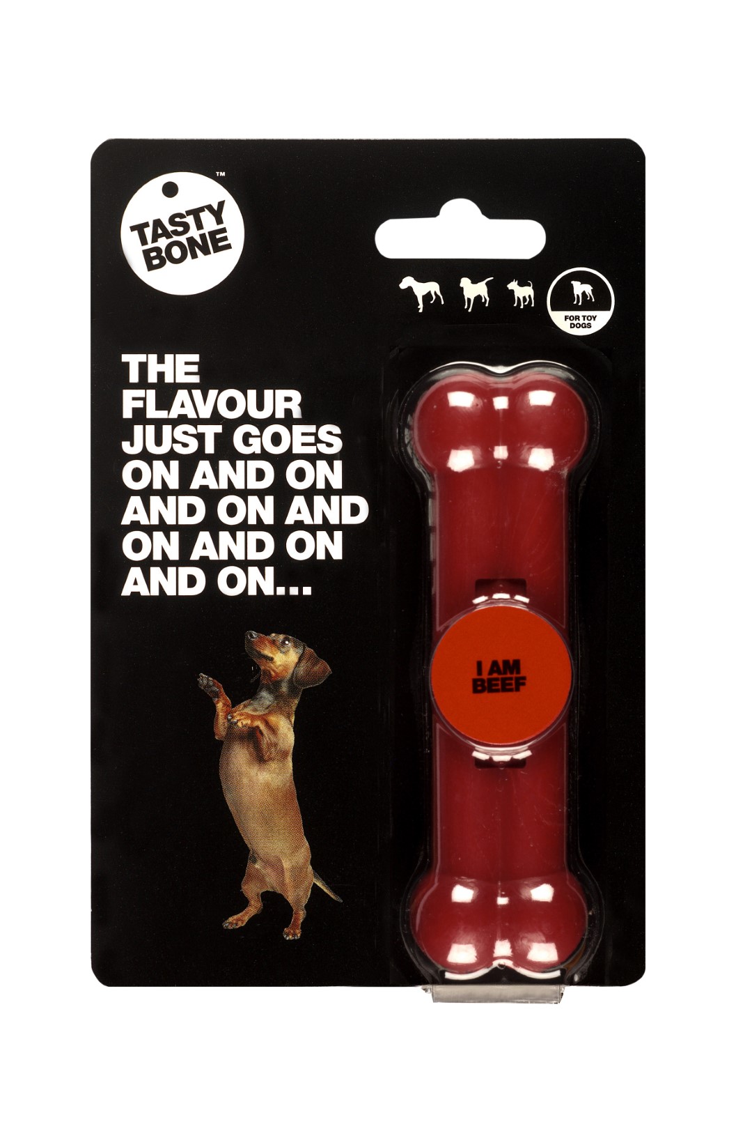 Tasty Bone Beef Toy