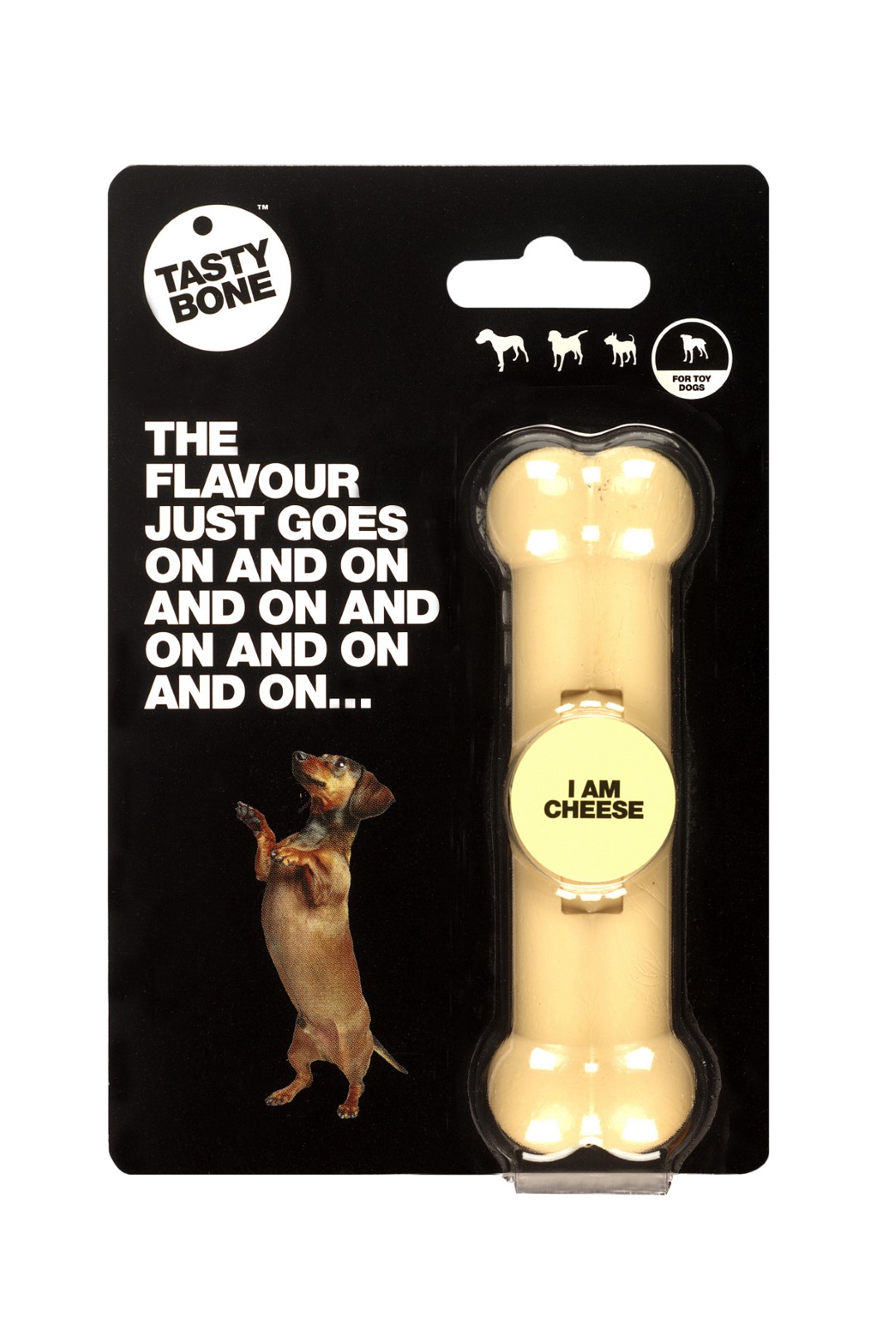 Tasty Bone Cheese Toy