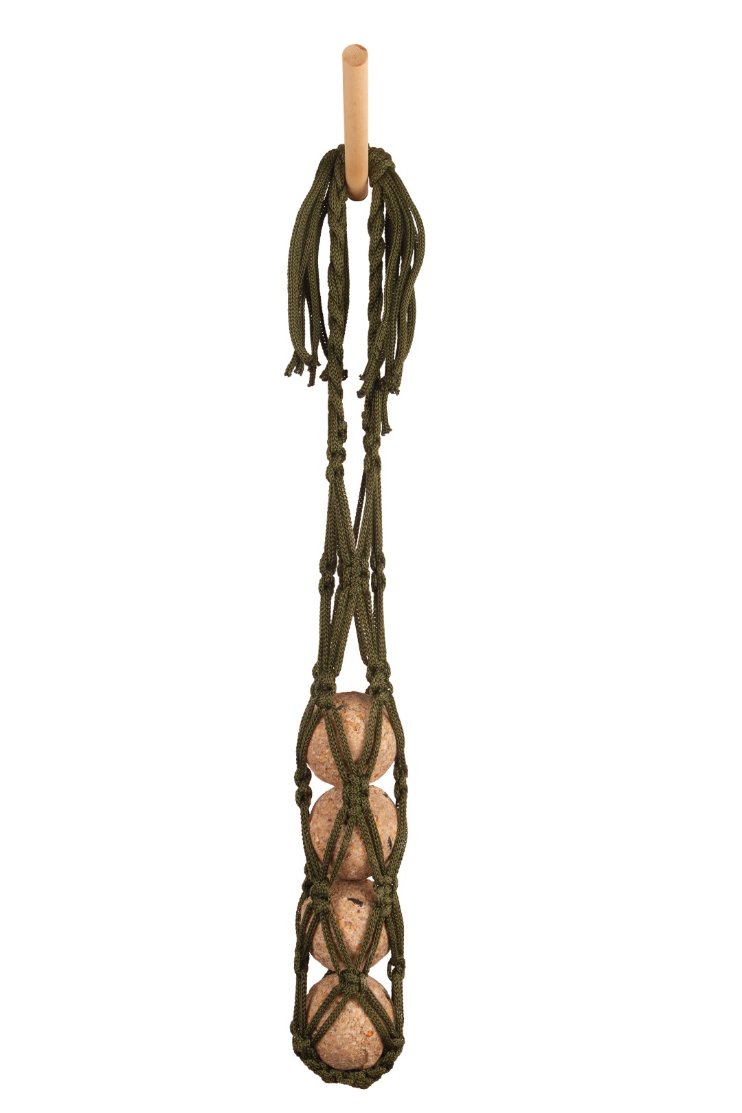 Vetbolhouder macramé Indy