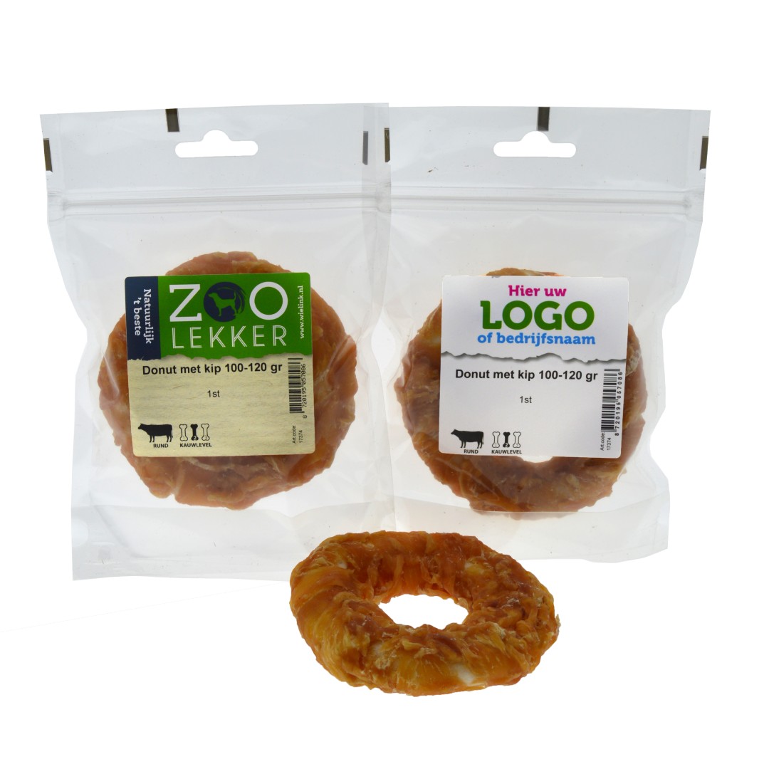 Donut met kip 100-120 gr