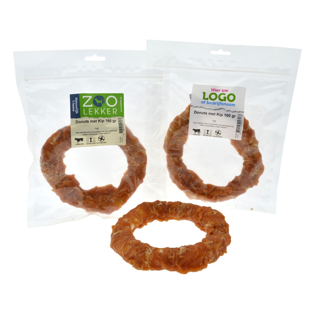 Donut met Kip 160 gr