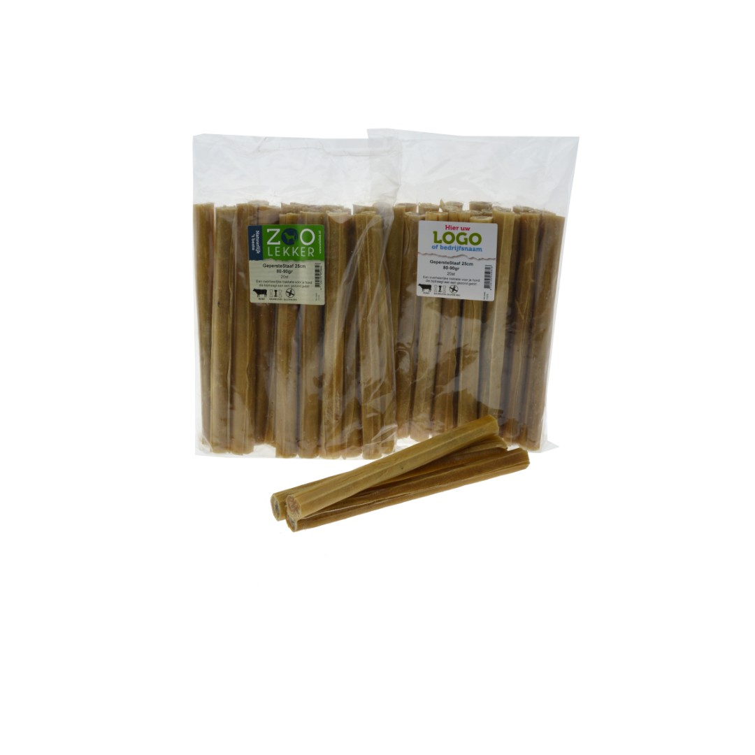Geperste Staaf 25cm 80-90gr