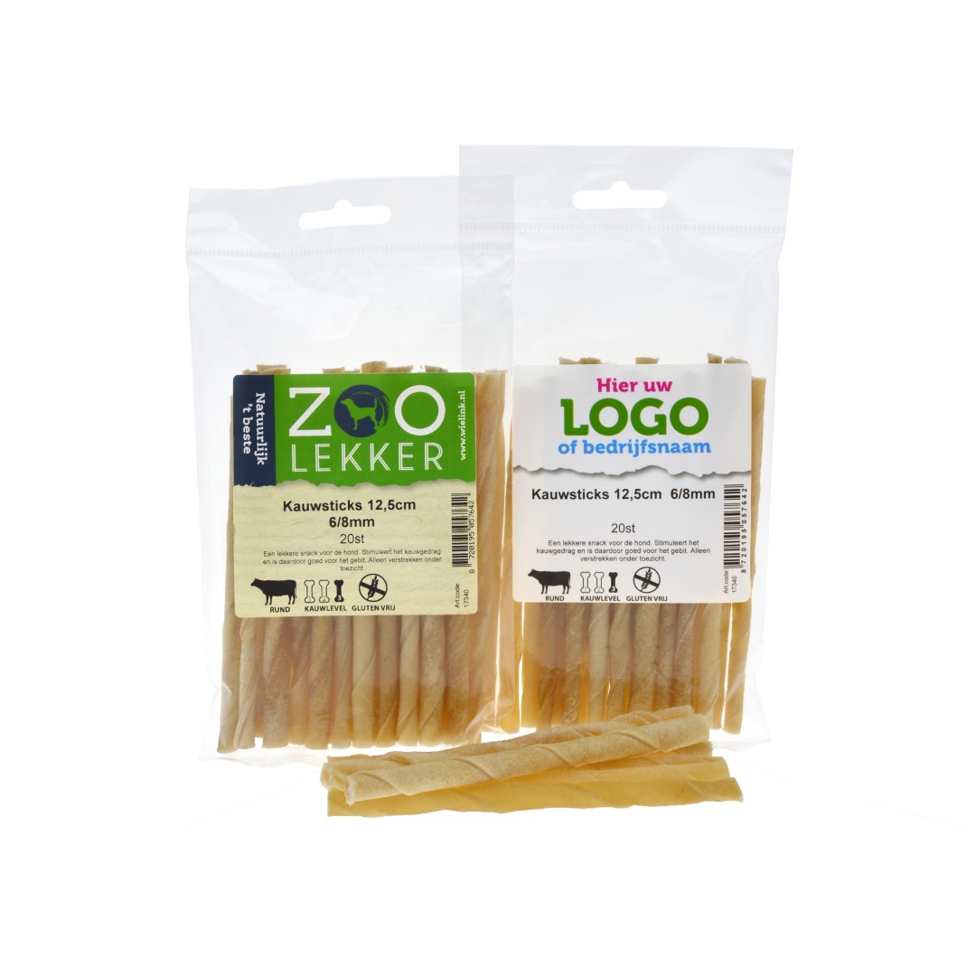 Kauwsticks 12,5cm 6/8mm